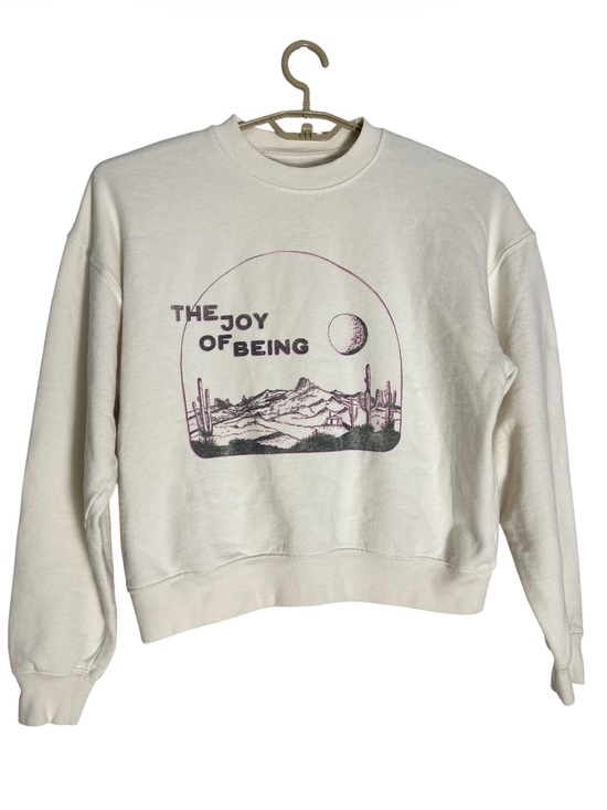 Spiritual Gangster Tops - Spiritual Gangster Joy La Brea Crew Neck Sweatshirt Size S